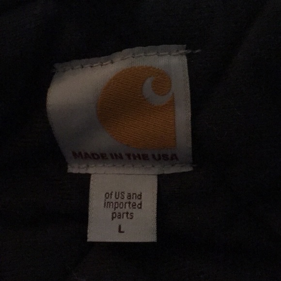 NWOT large carhartt. With hood - Picture 2 of 3